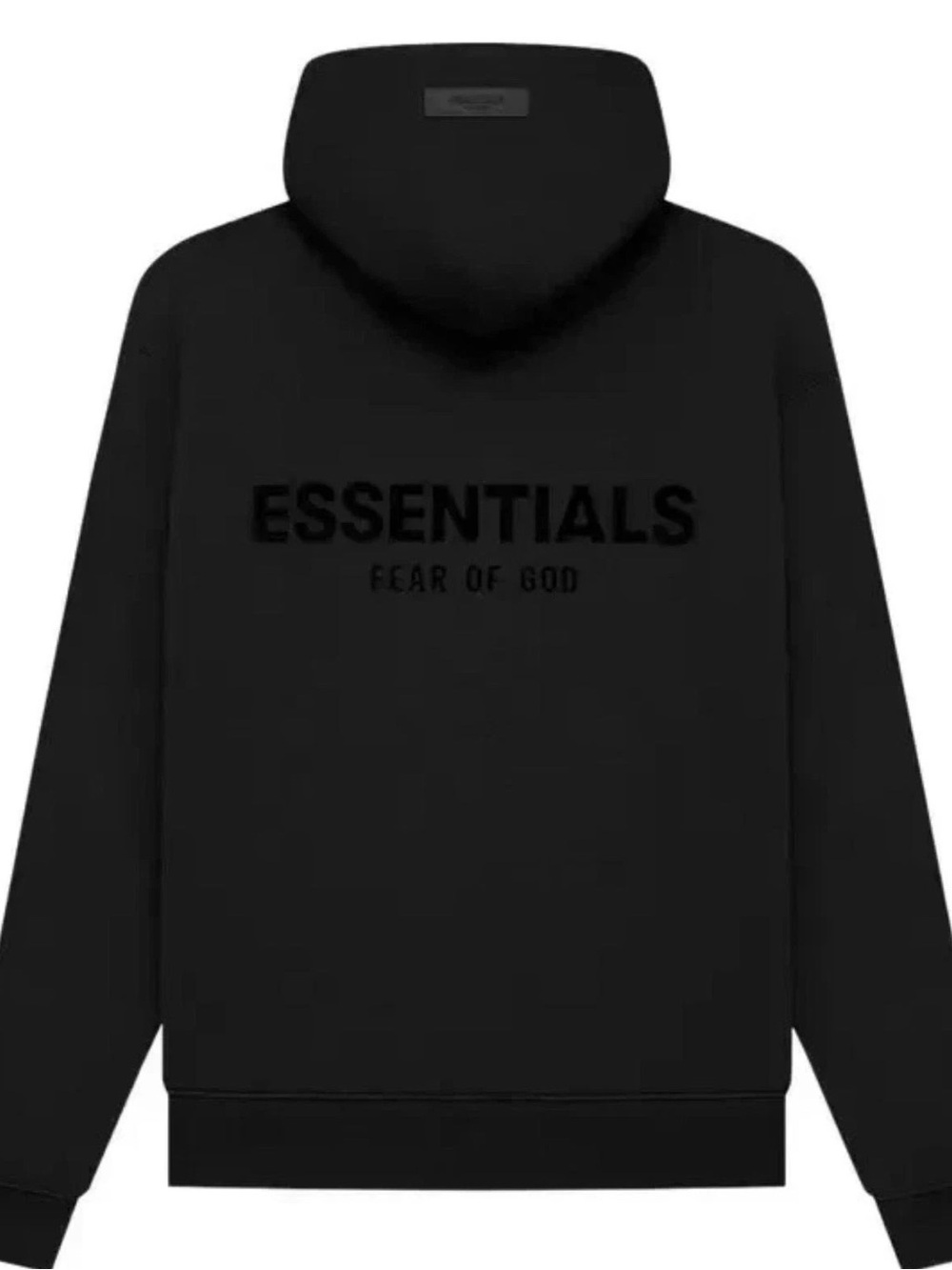 Fear of God Essentials Black Pullover Hoodie S
